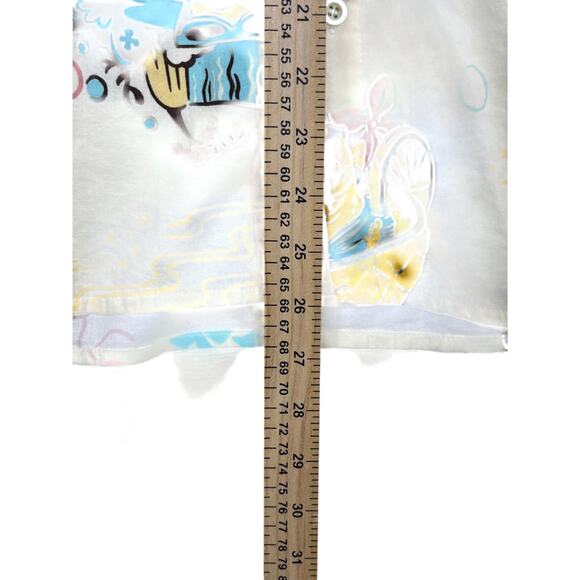 SpongeBob SquarePants Nickelodeon Button Up Shirt All Over Print Large - Picture 7 of 11